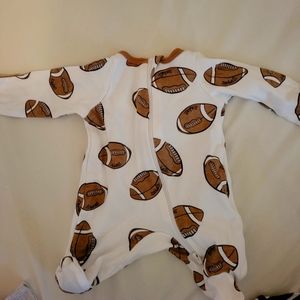 Baby boy football onsie